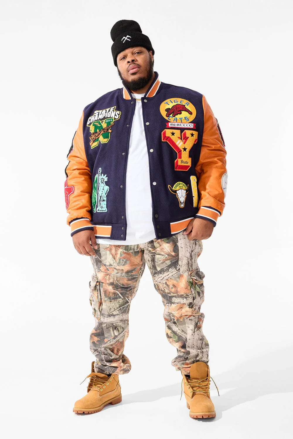 Big Men's Xavier OG Camo Cargo Pants (Natural Tree) - Image 3