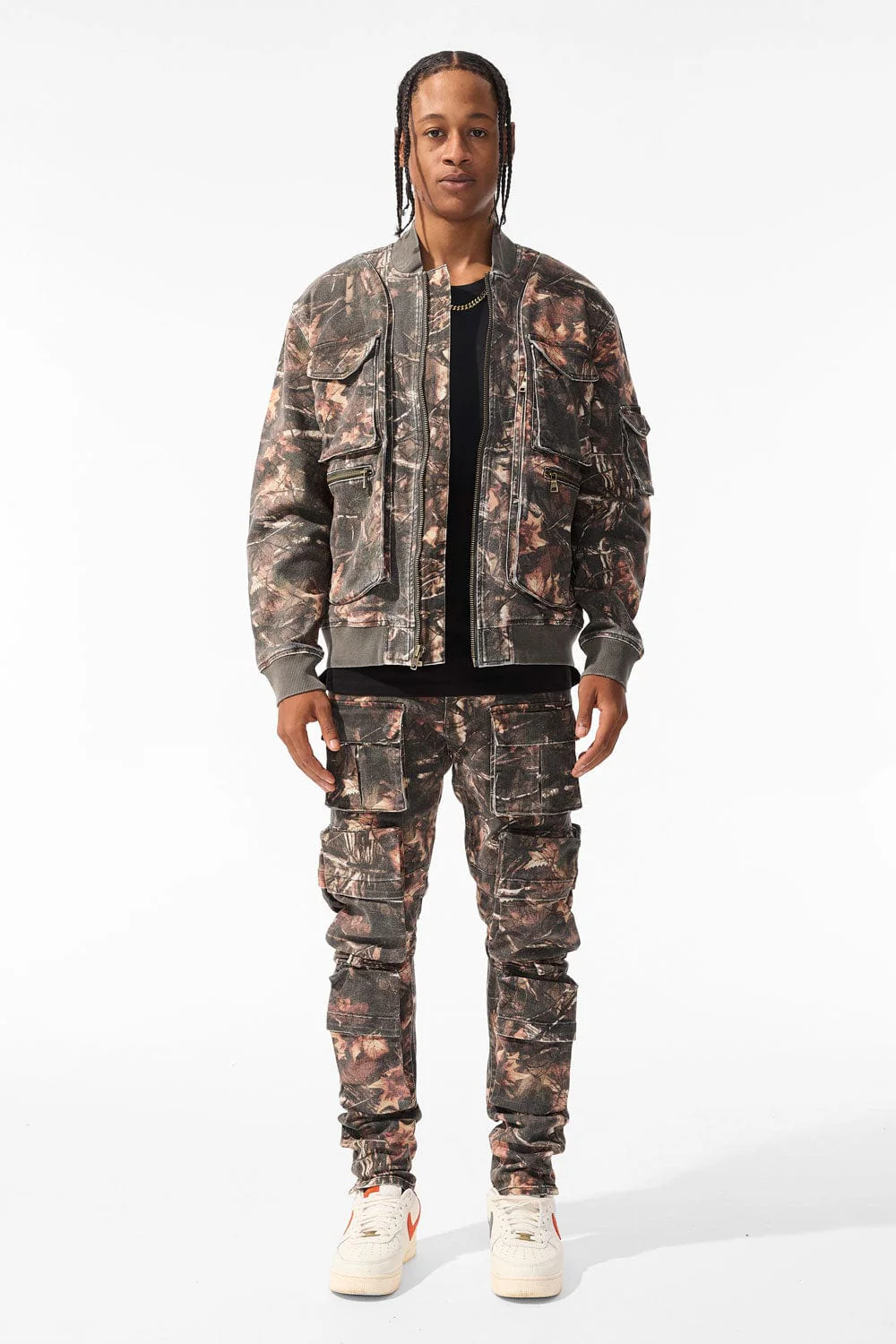 Camo Mercenary Bomber Jacket (Timber Shade) - Image 3