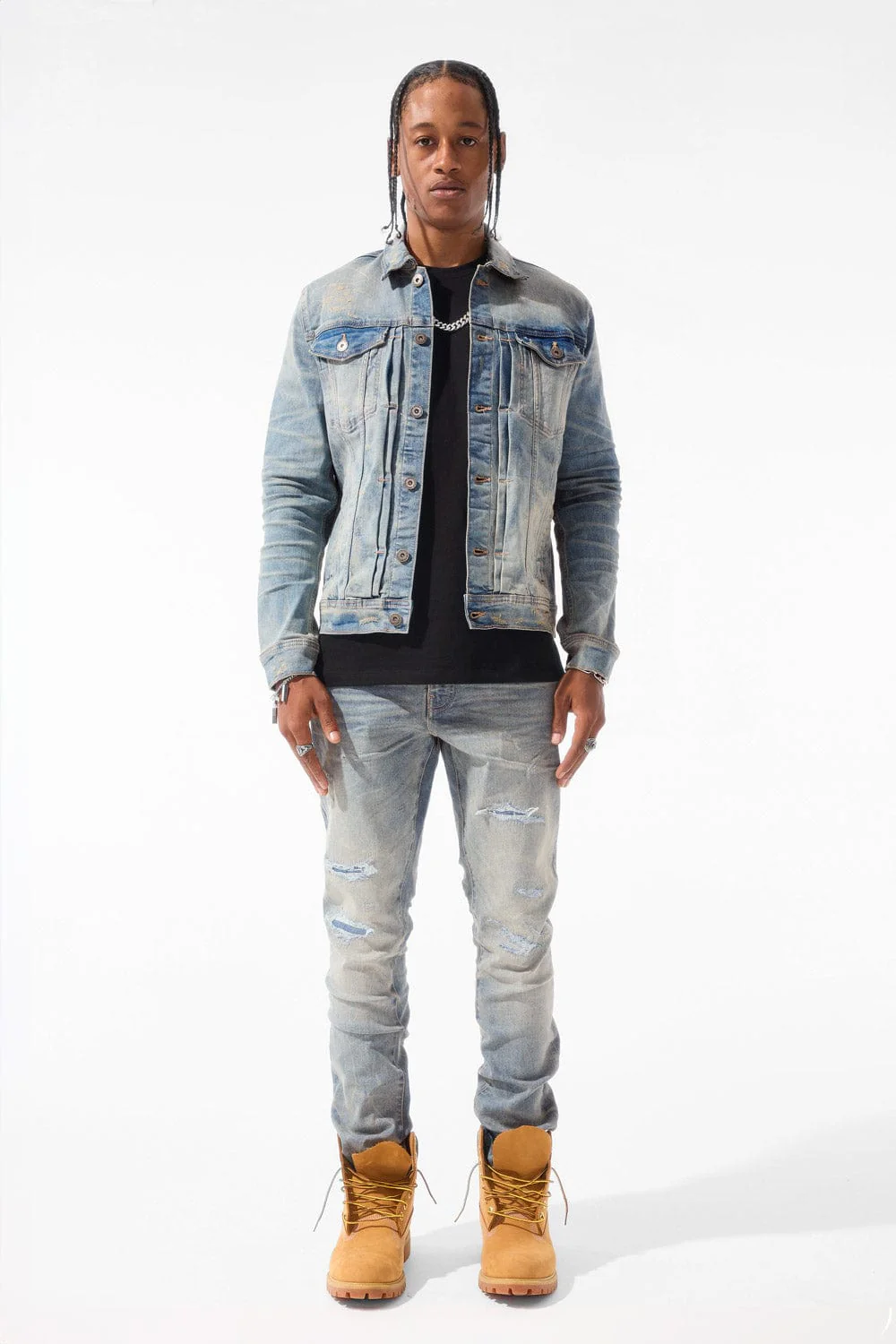 Straight Fit - Meadowlands Denim (Azure) - Collins Collection - Image 15