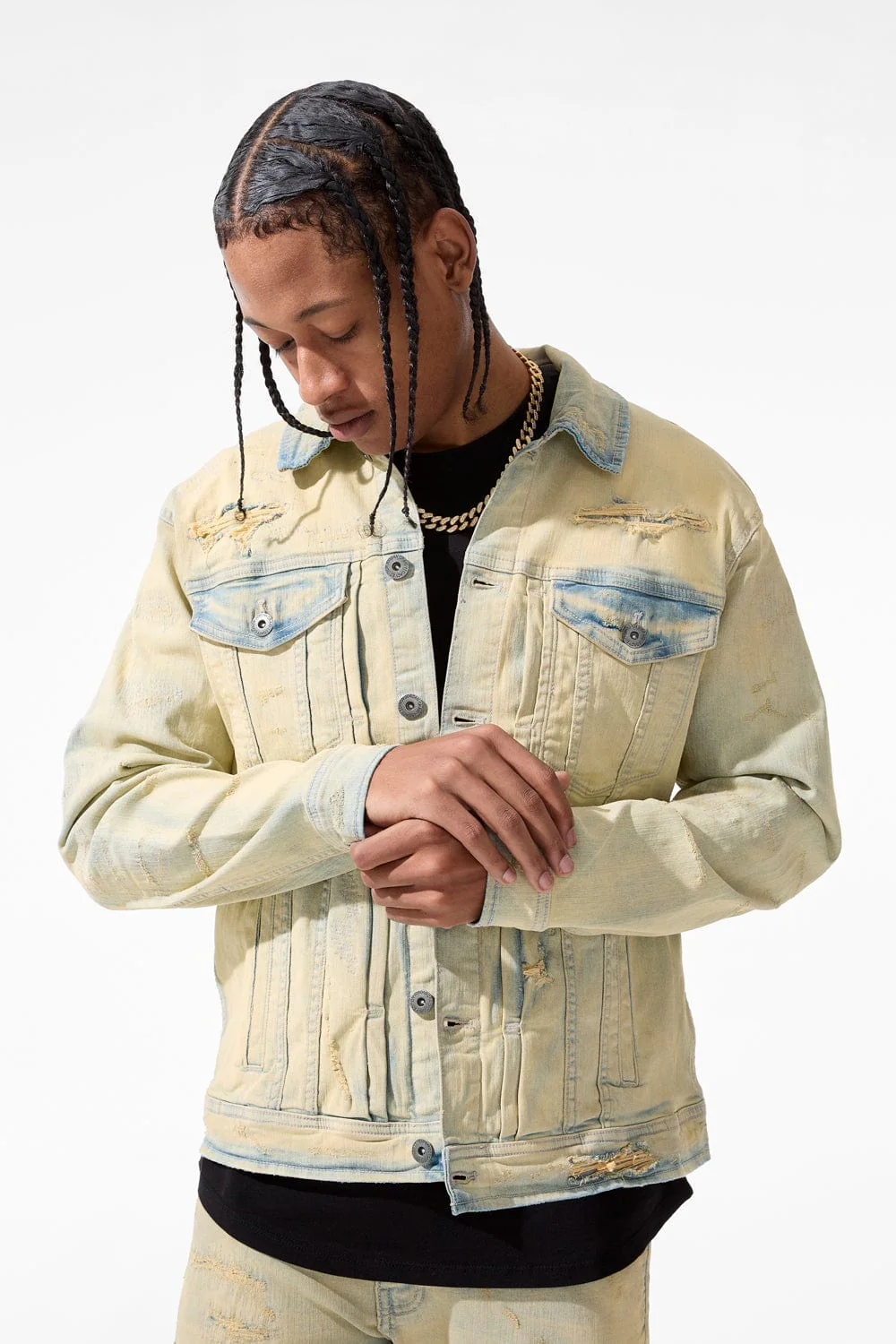 Hudson Denim Trucker Jacket - Image 9