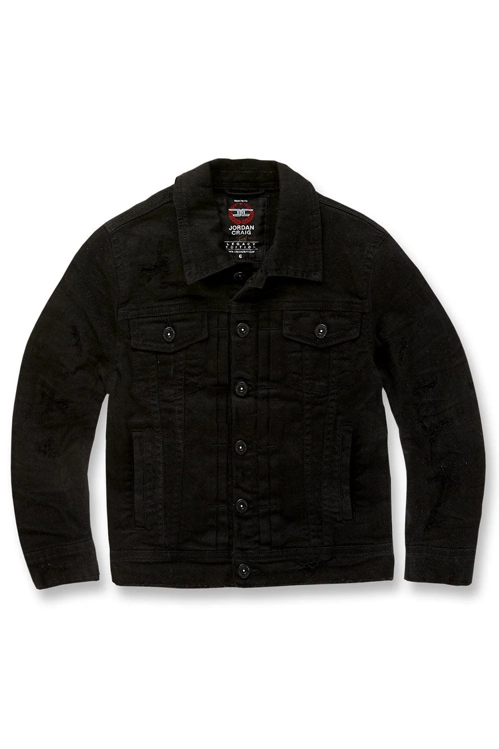 Kids Tribeca Twill Trucker Jacket (Core Colors) - Image 9