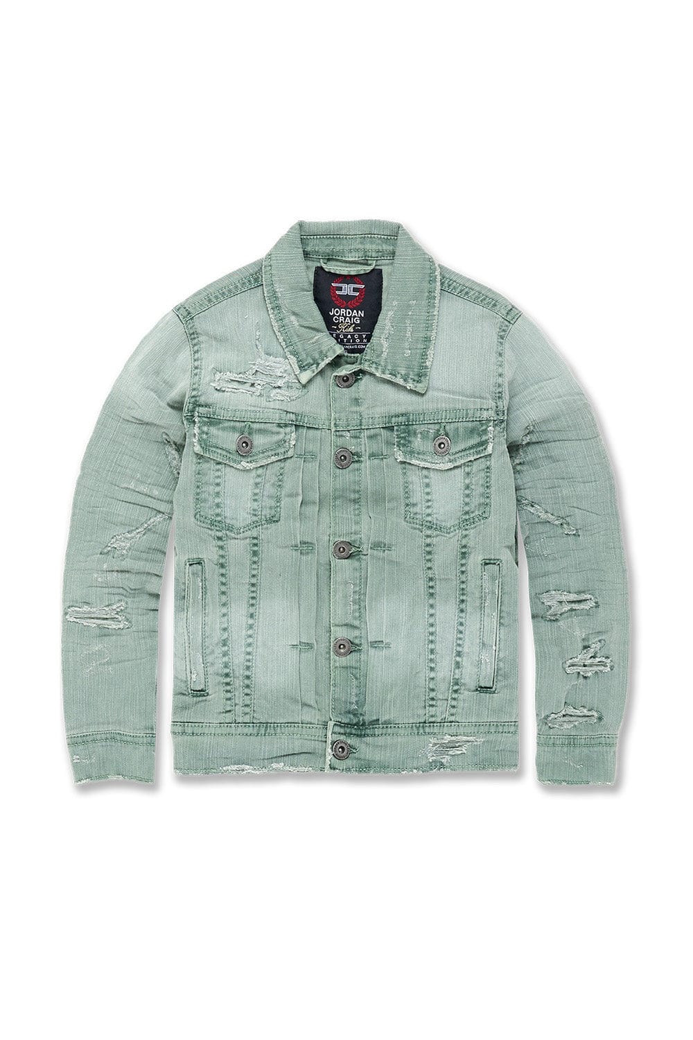 Kids Tribeca Twill Trucker Jacket (Washed Colors) - Image 7