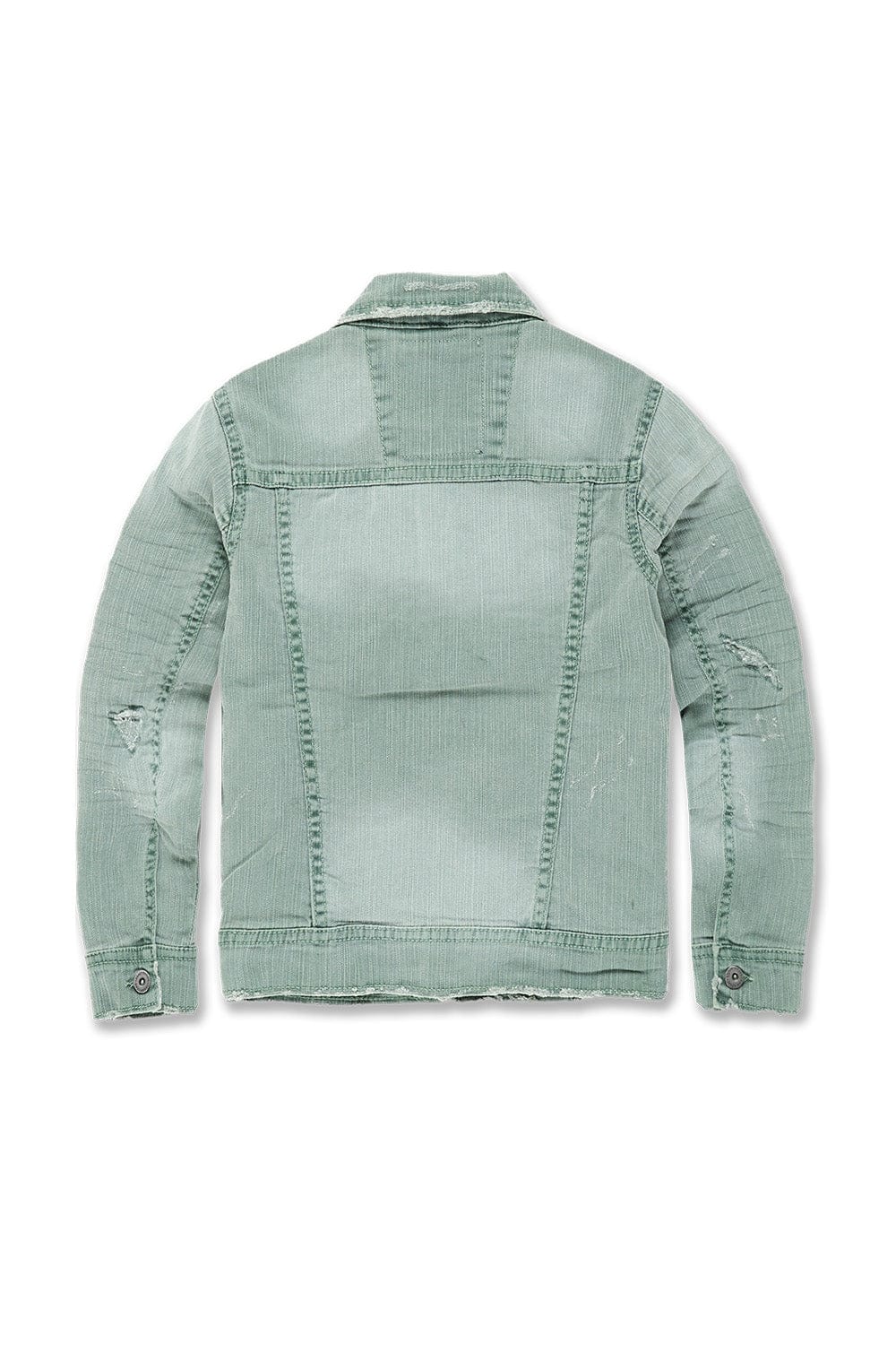 Kids Tribeca Twill Trucker Jacket (Washed Colors) - Image 8