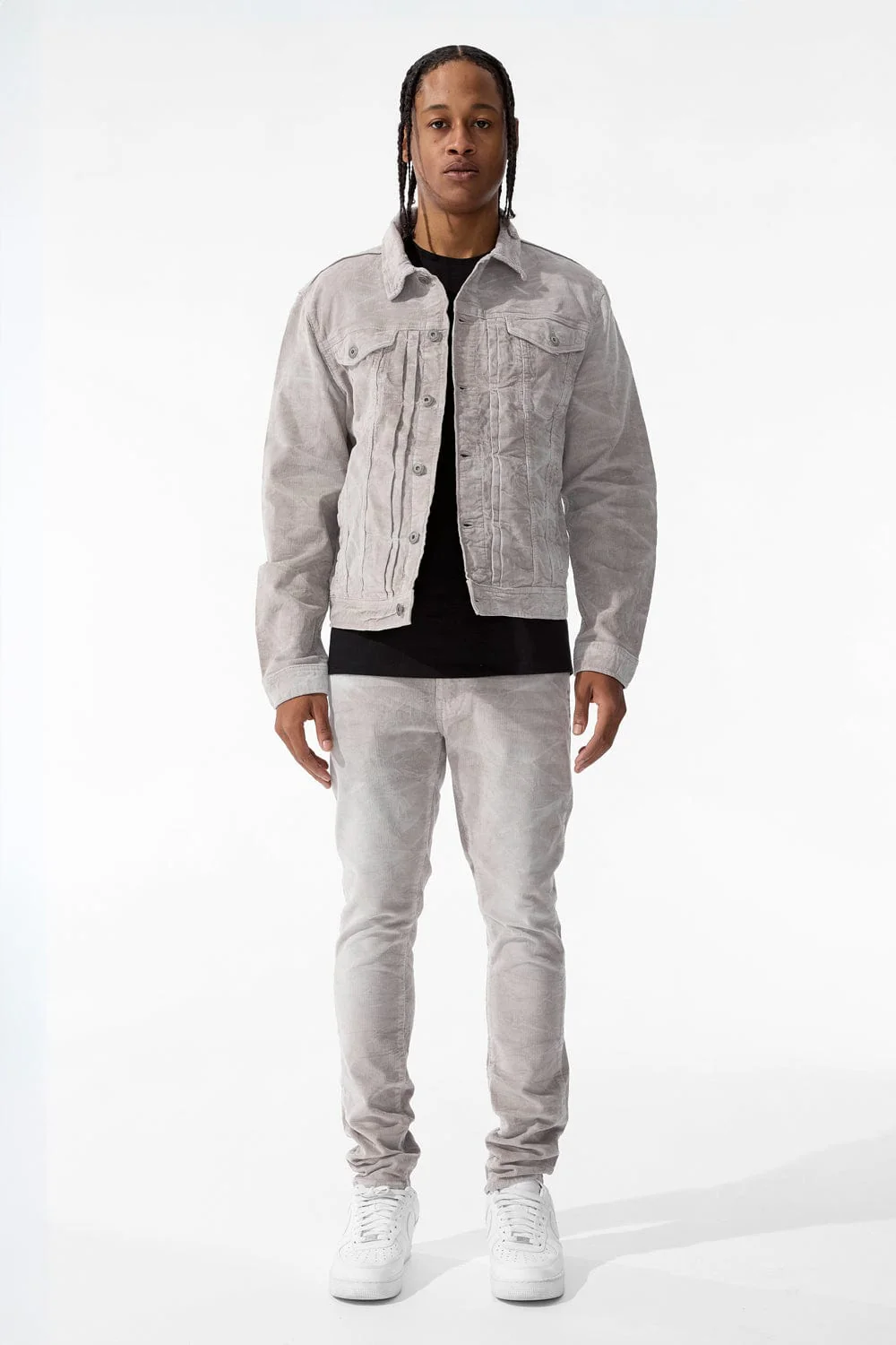 Slim Taper Fit - Atlas Corduroy Pants - Sean Collection - Image 11