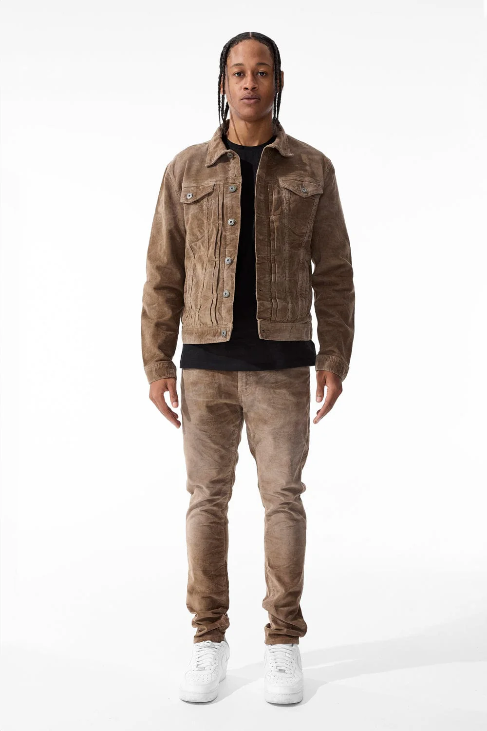 Slim Taper Fit - Atlas Corduroy Pants - Sean Collection - Image 3