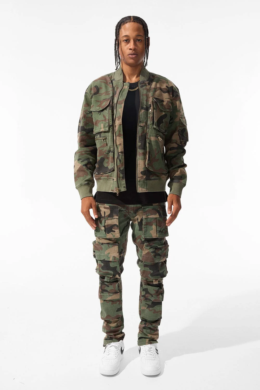 Slim Taper Fit - Camo Mercenary Denim (Vintage Camo) - Sean Collection - Image 3