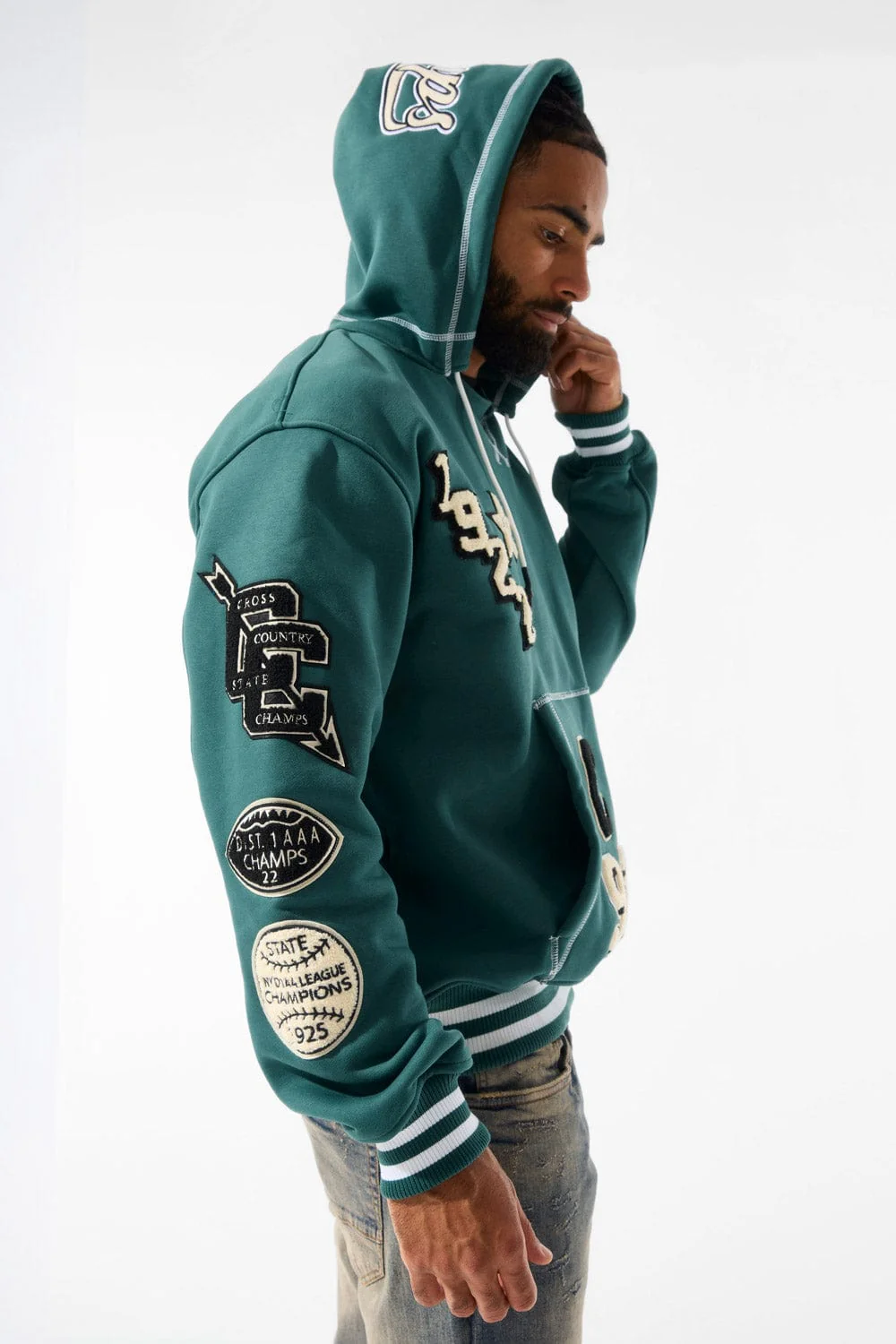State Champs Pullover Hoodie (Kelly Forest) - Image 5