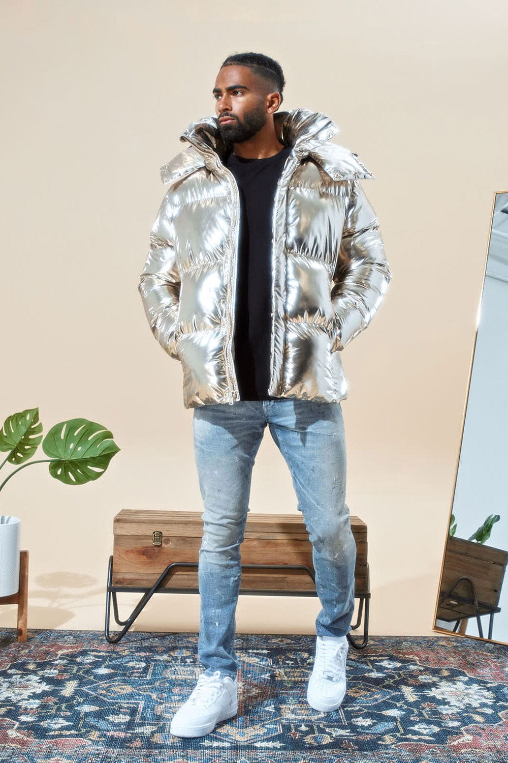 Toronto Bubble Jacket (Gold) - Image 4