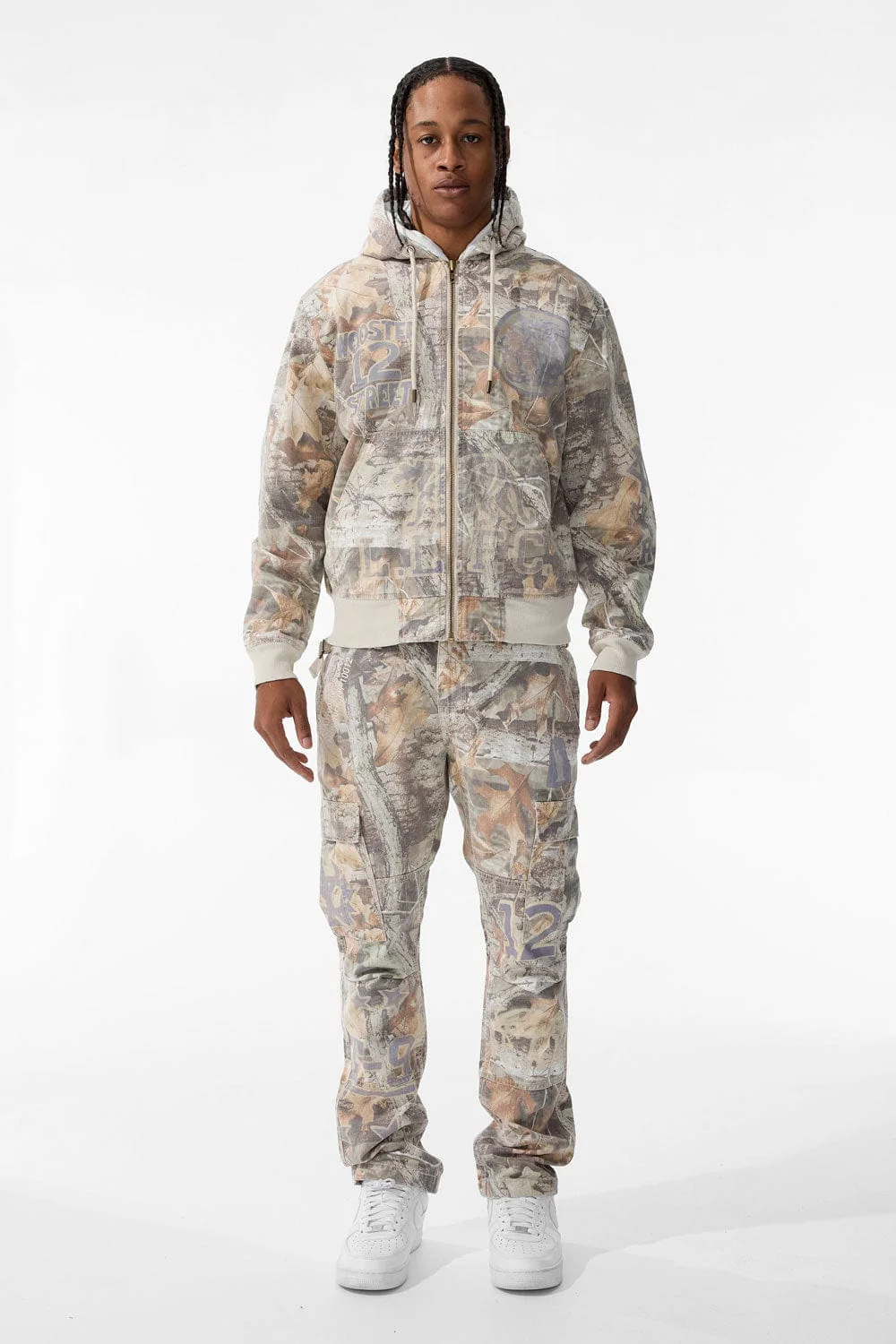 Wooster Hooded Work Jacket (Birch Mist) - Image 6