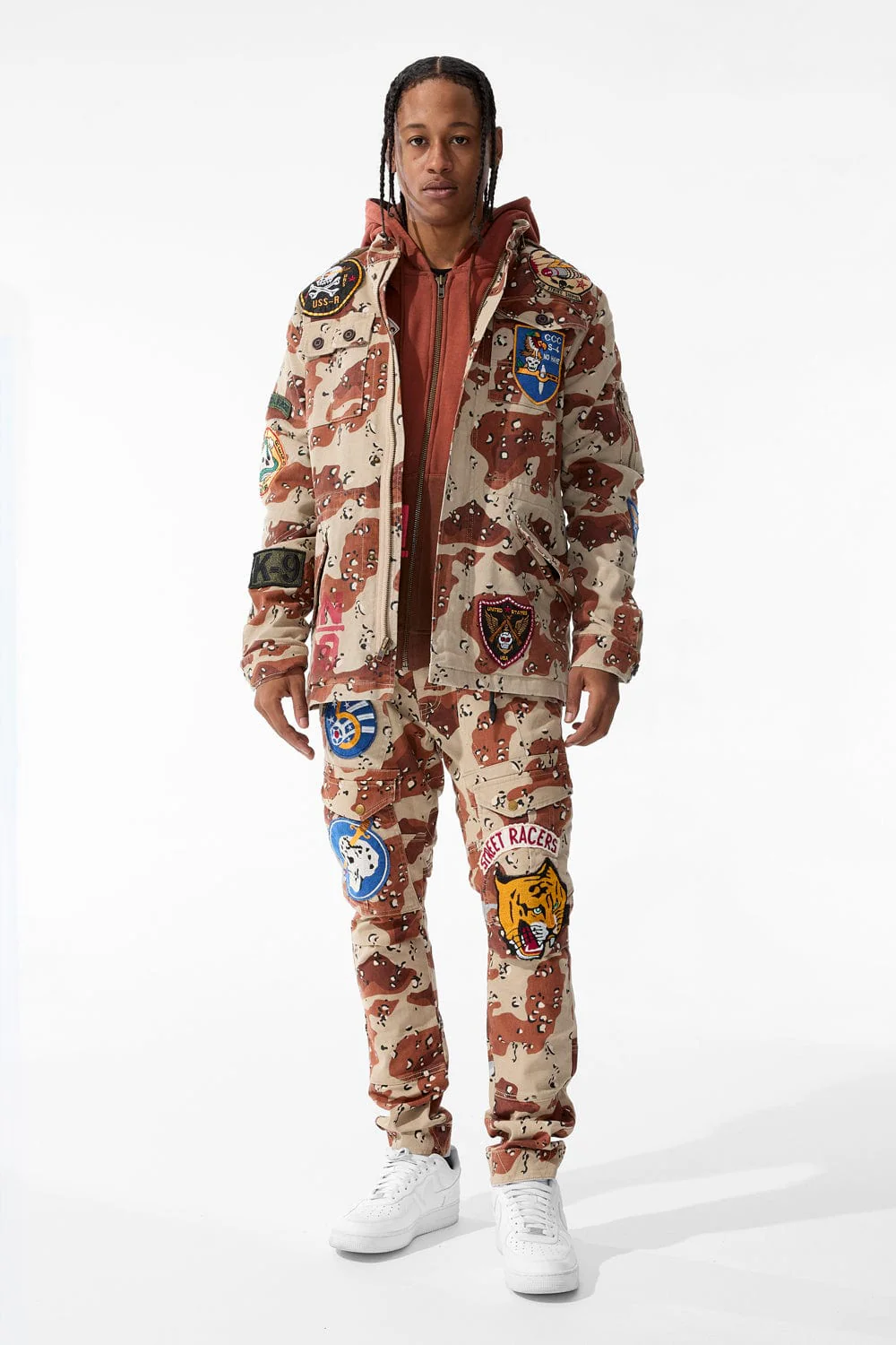 Sean - War Report Cargo Pants (Desert Camo) - Image 3