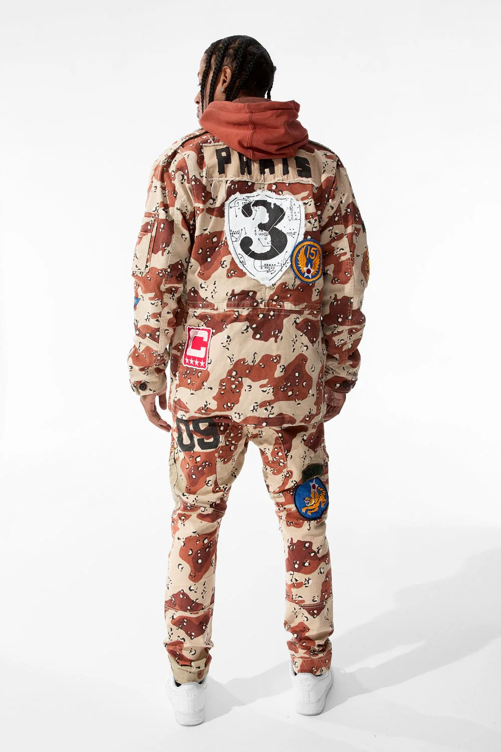 Sean - War Report Cargo Pants (Desert Camo) - Image 5