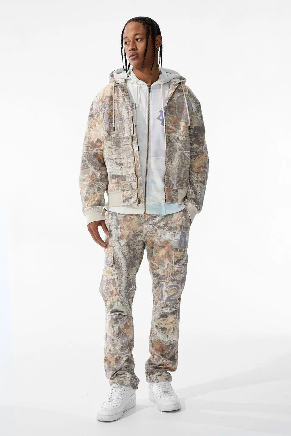 Xavier - Wooster Cargo Pants (Birch Mist) - Image 3